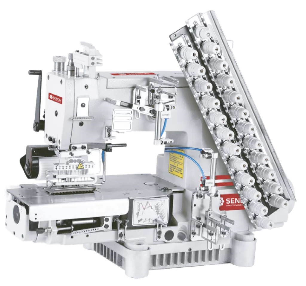 12 agulhas ponto corrente com catraca – <small>SD-008-12064P-AWT-DS/W</small>